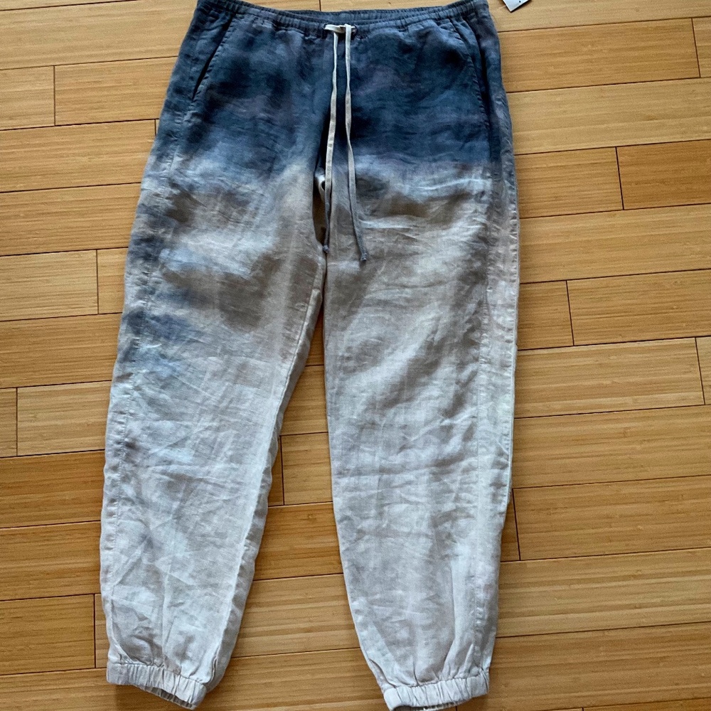 Hard tail racer linen pants